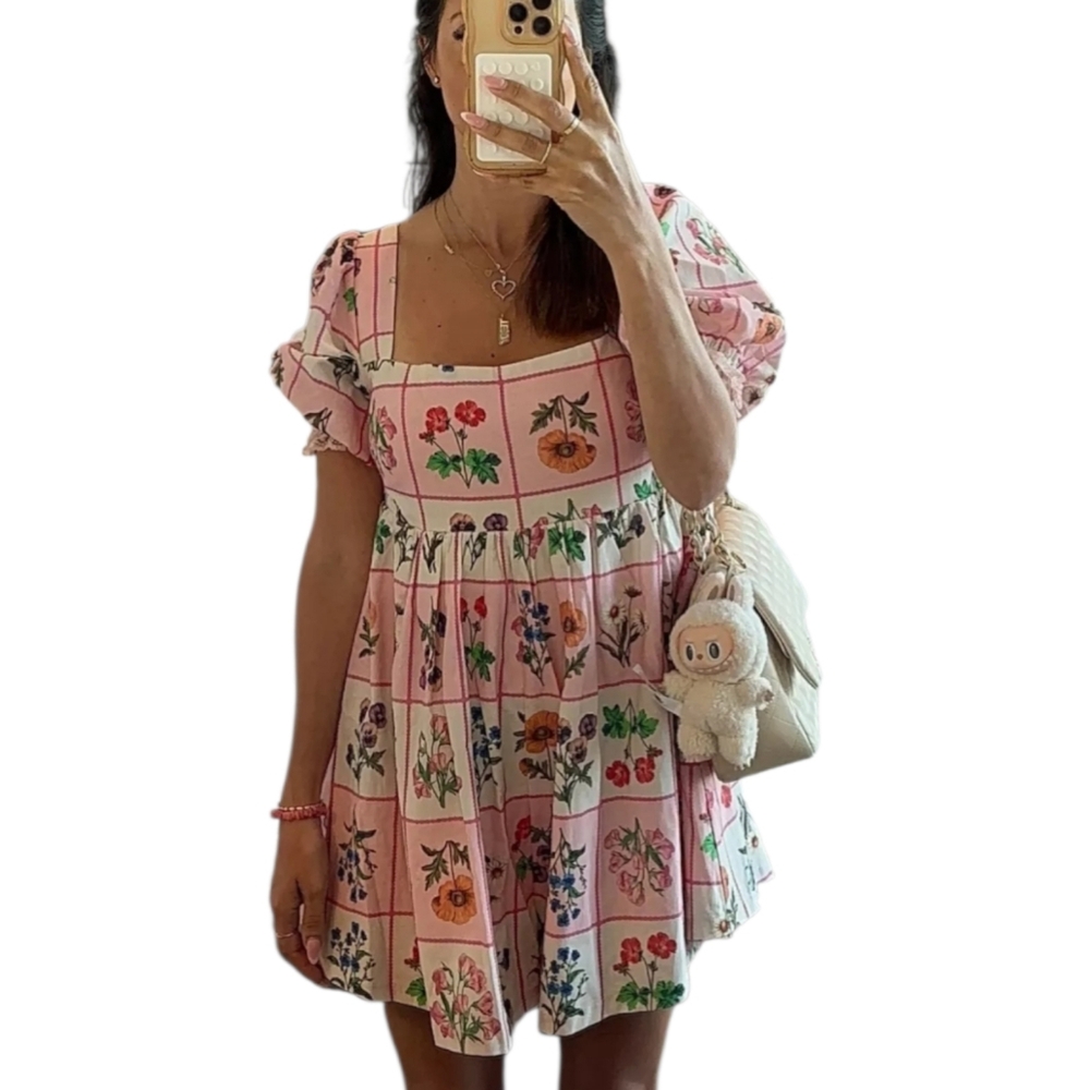 NWT Petal & Pup Floral Gardencore Romper Size SMALL